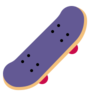 Patineta Emoji 🛹 image - Microsoft Classic 2D style