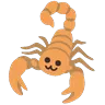 Scorpion Emoji 🦂 image - Google Noto Color Animated style