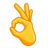 Signe ok de la main
