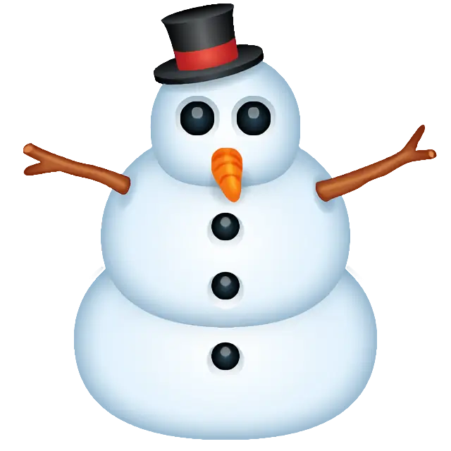 Muñeco de nieve sin nieve