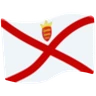 Flag: Jersey Emoji 🇯🇪 image - Facebook Messenger (2016) style
