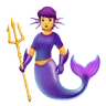 Merperson Emoji 🧜 image - Huawei Harmony OS style