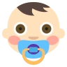 Baby: Light Skin Tone Emoji 👶🏻 image - EmojiTwo style