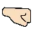 Right-Facing Fist: Light Skin Tone