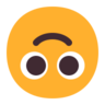 Twarz do góry nogami Emoji 🙃 image - Microsoft Classic 2D style