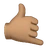 Call Me Hand: Medium Skin Tone