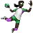 Woman Playing Handball: Dark Skin Tone