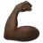 Flexed Biceps: Dark Skin Tone