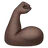 Flexed Biceps: Dark Skin Tone