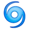 Cyclone Emoji 🌀 image - Samsung style