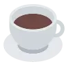 Tasse fumante Emoji ☕ image - Tossface style