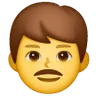 Adam Emoji 👨 image - Samsung style