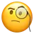 面对单片眼镜