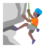 Person Climbing: Medium-Dark Skin Tone