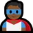 Man Superhero: Medium-Dark Skin Tone