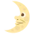 First Quarter Moon with Face