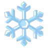 雪花 Emoji ❄ image - Google Noto Color Animated style