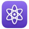 Emoji Atom szimbólum ⚛ image - Huawei Harmony OS style