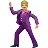 Man Dancing: Medium-Light Skin Tone
