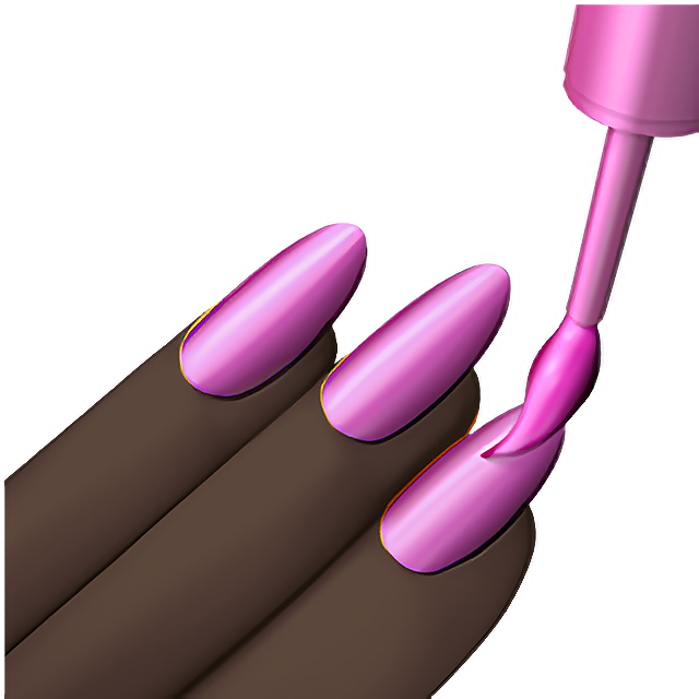 Nail Polish: Dark Skin Tone
