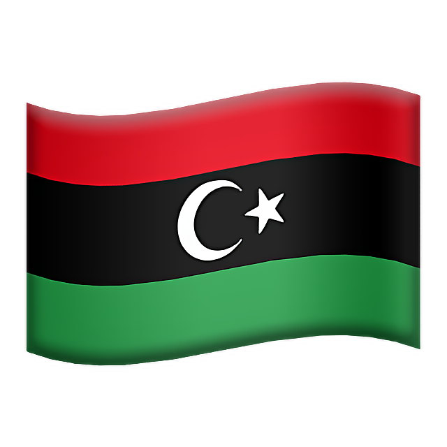 Flag: Libya