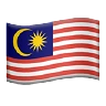 Flag: Malaysia Emoji 🇲🇾 image - Apple style