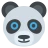 ใบหน้าหมีแพนด้า
