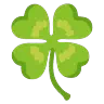 Emoji Trifoi cu patru foi 🍀 image - Google Noto Color Animated style