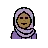 Woman With Headscarf: Medium-Dark Skin Tone