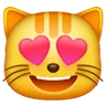 心花怒放的貓 Emoji 😻 image - Samsung style