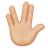 Vulcan Salute: Medium-Light Skin Tone