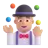 Man Juggling: Medium-Light Skin Tone
