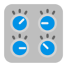 Emoji Control Knobs 🎛 image - Microsoft Classic 2D style