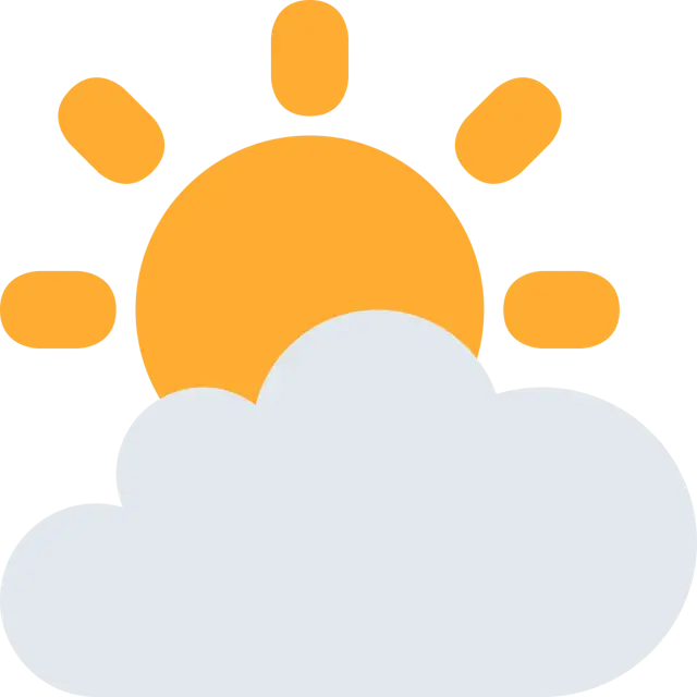 Sun Behind Cloud