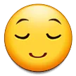 Relieved Face
