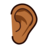 Ear: Medium-Dark Skin Tone