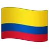 Flag: Colombia Emoji 🇨🇴 image - WhatsApp style