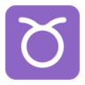 Эмодзи Телец ♉ image - Microsoft Classic 2D style
