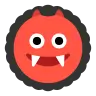 Japonca Ogre Emoji 👹 image - Tossface style