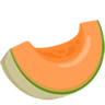 Emoji Melone 🍈 image - Facebook Messenger (2016) style