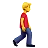 Man Walking Facing Right