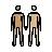 Men Holding Hands: Medium Skin Tone, Medium-Light Skin Tone