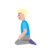 Man Kneeling: Medium-Light Skin Tone