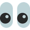 眼睛 Emoji 👀 image - Skype style