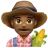 Man Farmer: Medium-Dark Skin Tone