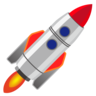 Emoji Rakéta 🚀 image - Emojidex style