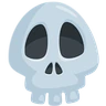 头骨 Emoji 💀 image - Facebook Messenger (2016) style
