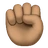 Raised Fist: Medium Skin Tone