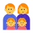 Family: Man, Woman, Girl, Girl