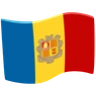 Flag: Andorra Emoji 🇦🇩 image - Facebook Messenger (2016) style